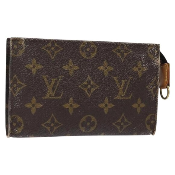 LOUIS VUITTON Monogram Bucket PM Accessory Pouch LV Auth - Picture 1 of 14